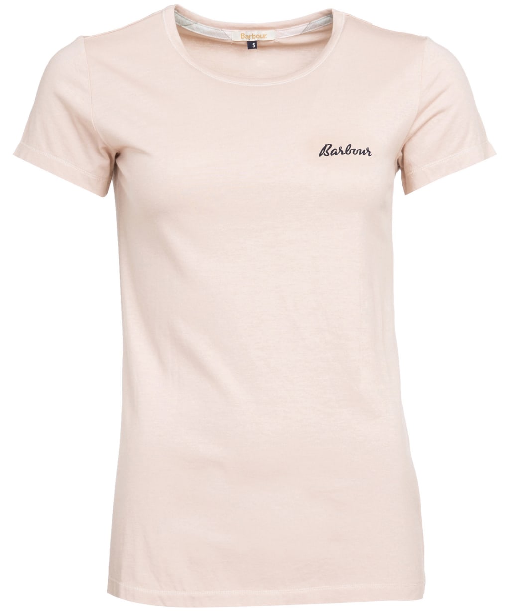 Women's Barbour Edie T-Shirt - Light Pink