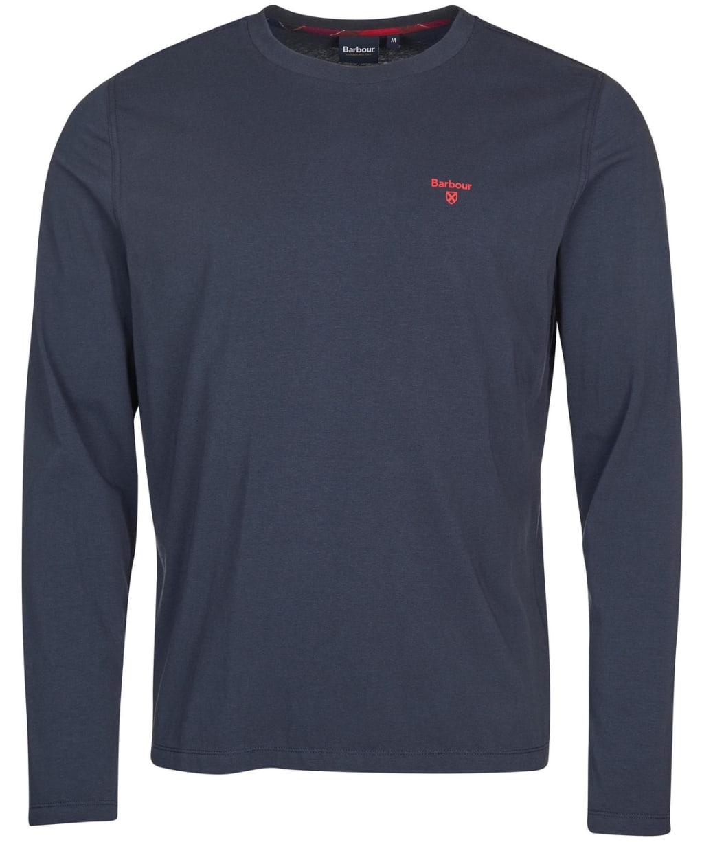 Men’s Barbour Sheldon L/S Tee - Navy