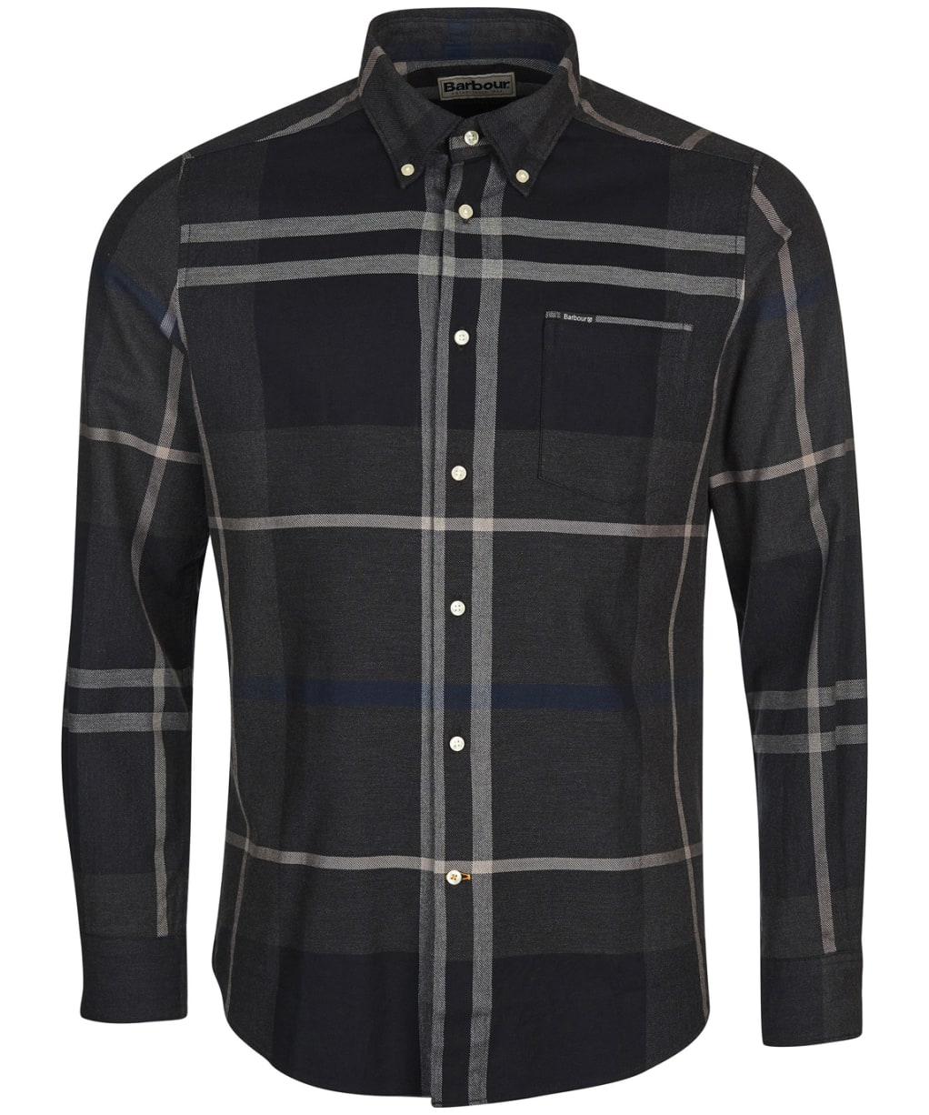 Men’s Barbour Dunoon Tailored Shirt - Graphite