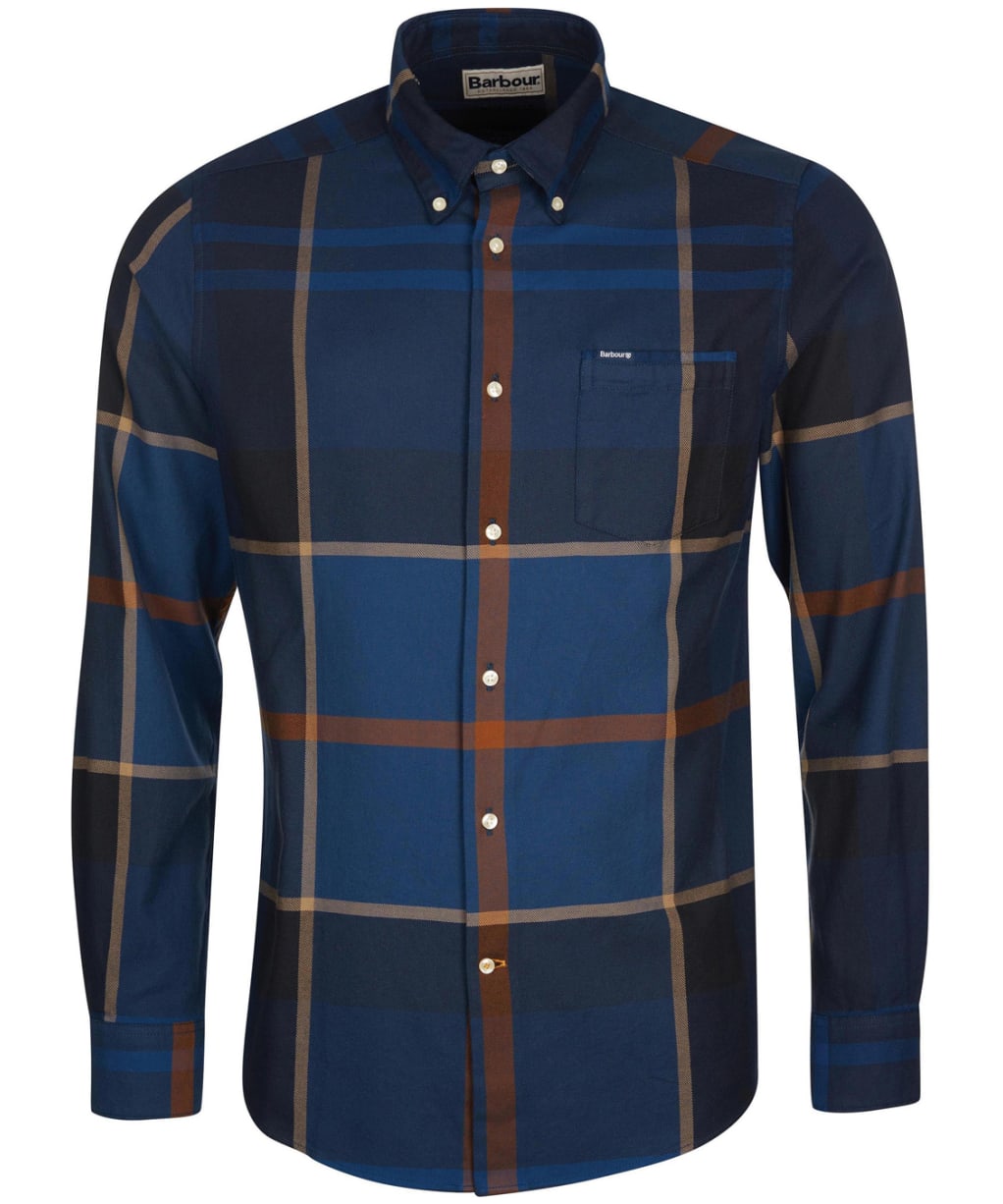 Men’s Barbour Dunoon Tailored Shirt - MIDNIGHT TARTAN