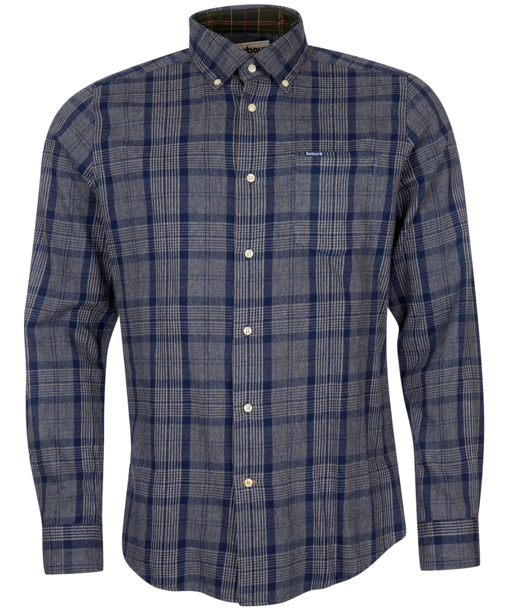 Men’s Barbour Inverbeg Tailored Shirt - Navy Check