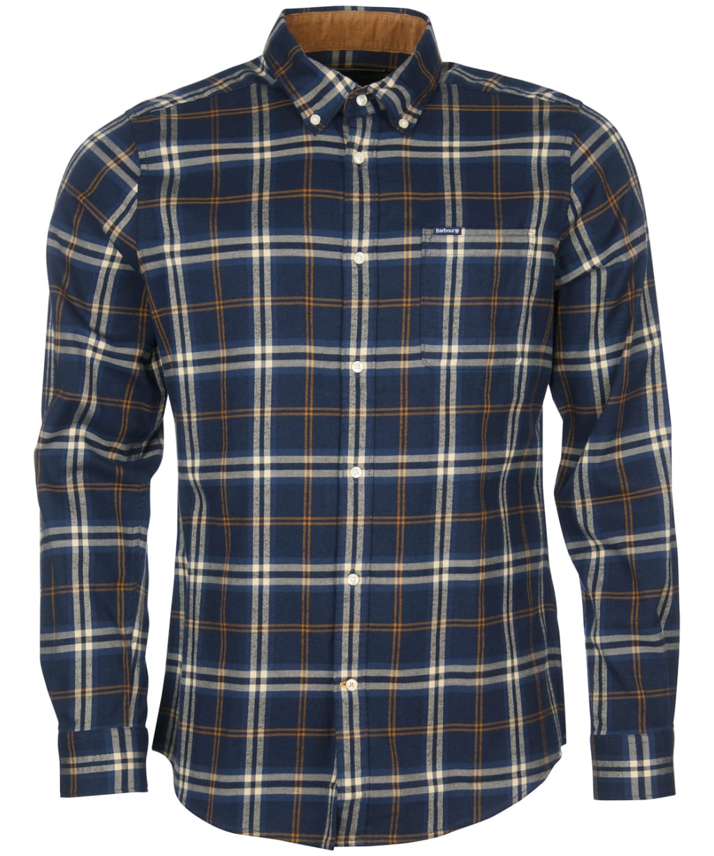 Men’s Barbour Crossfell Tailored Shirt - Blue Check