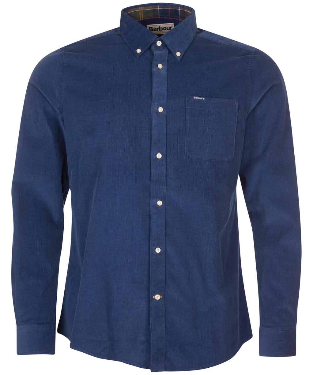Men’s Barbour Ramsey Tailored Shirt - Dark Denim