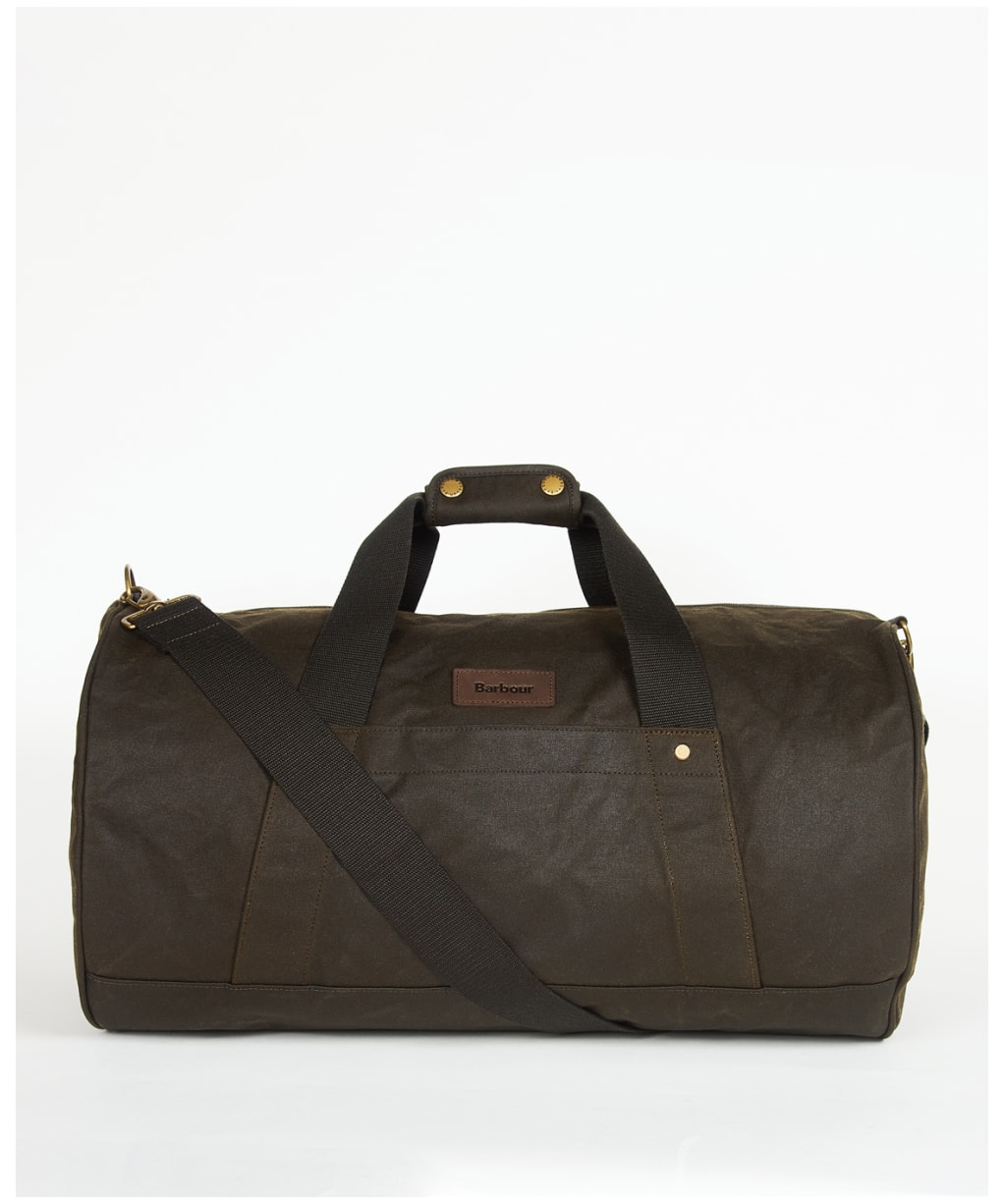 Barbour Explorer Wax Duffle Bag - Olive