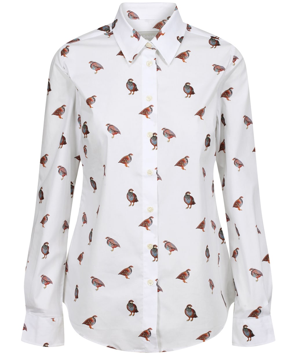 Women's Schoffel Norfolk Shirt - FRENCH PRTR PRT