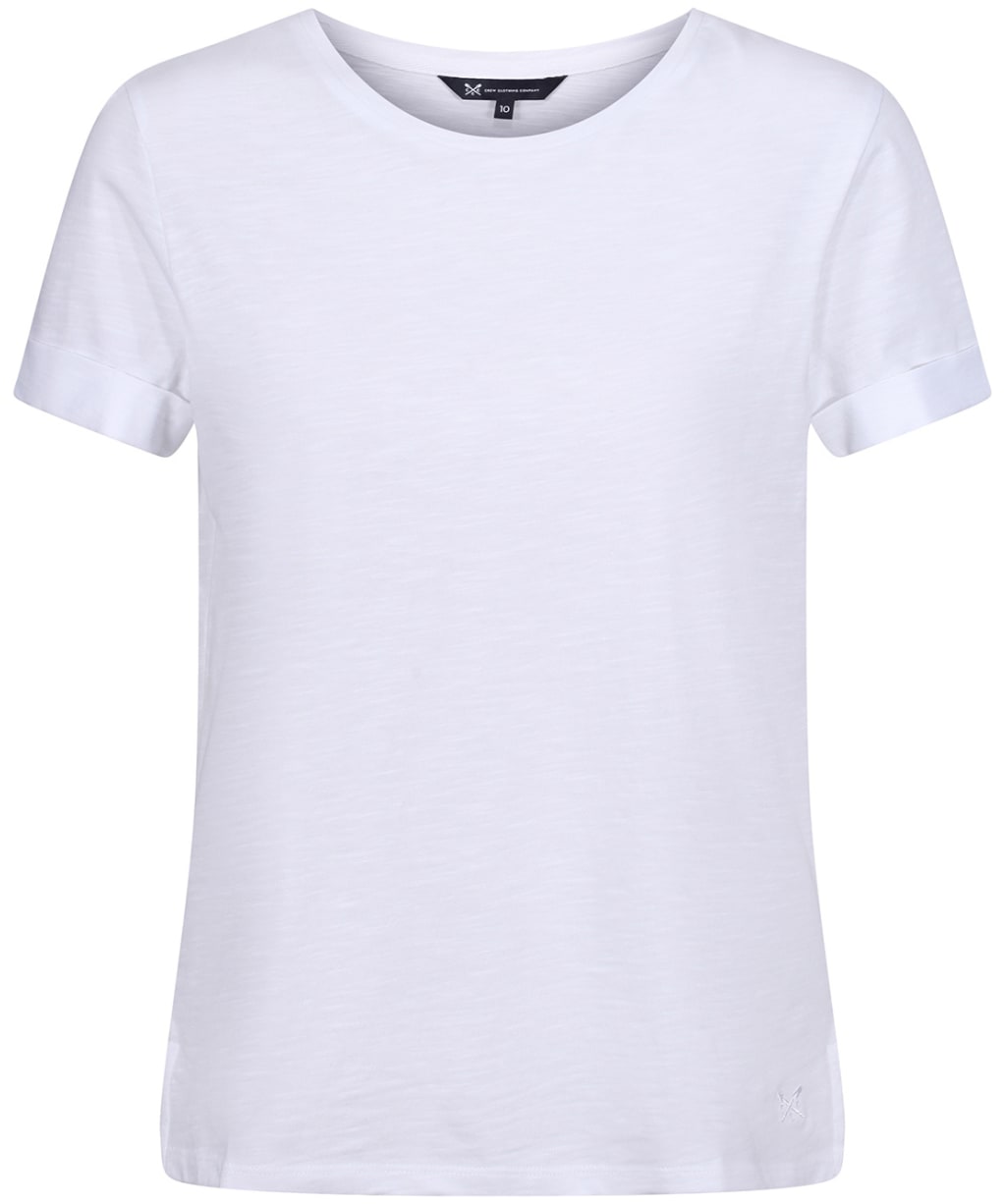 Women’s Crew Clothing Perfect Slub T-Shirt - White