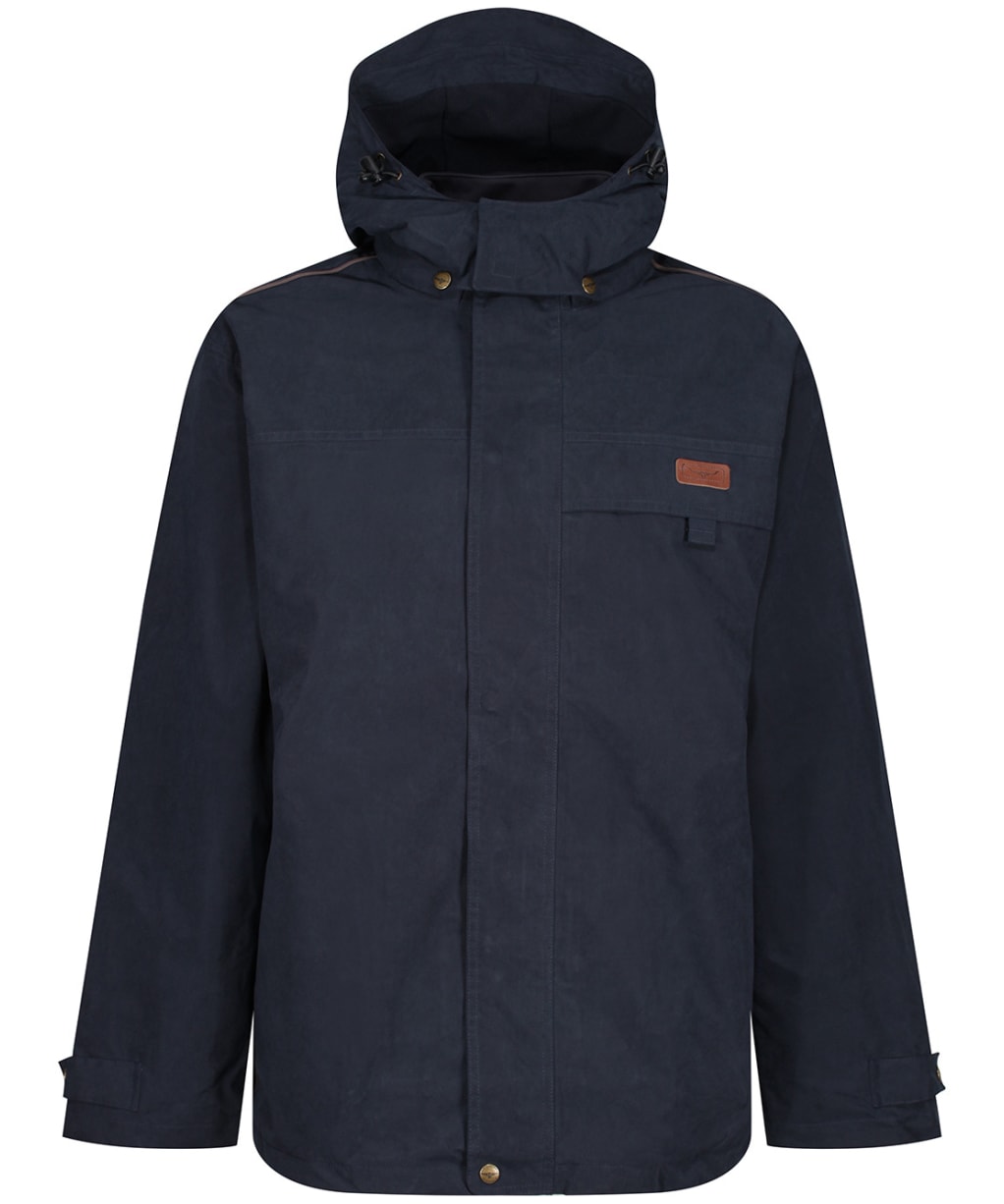 Men’s R.M. Williams Rockley Waterproof Jacket - Navy / Ironbark