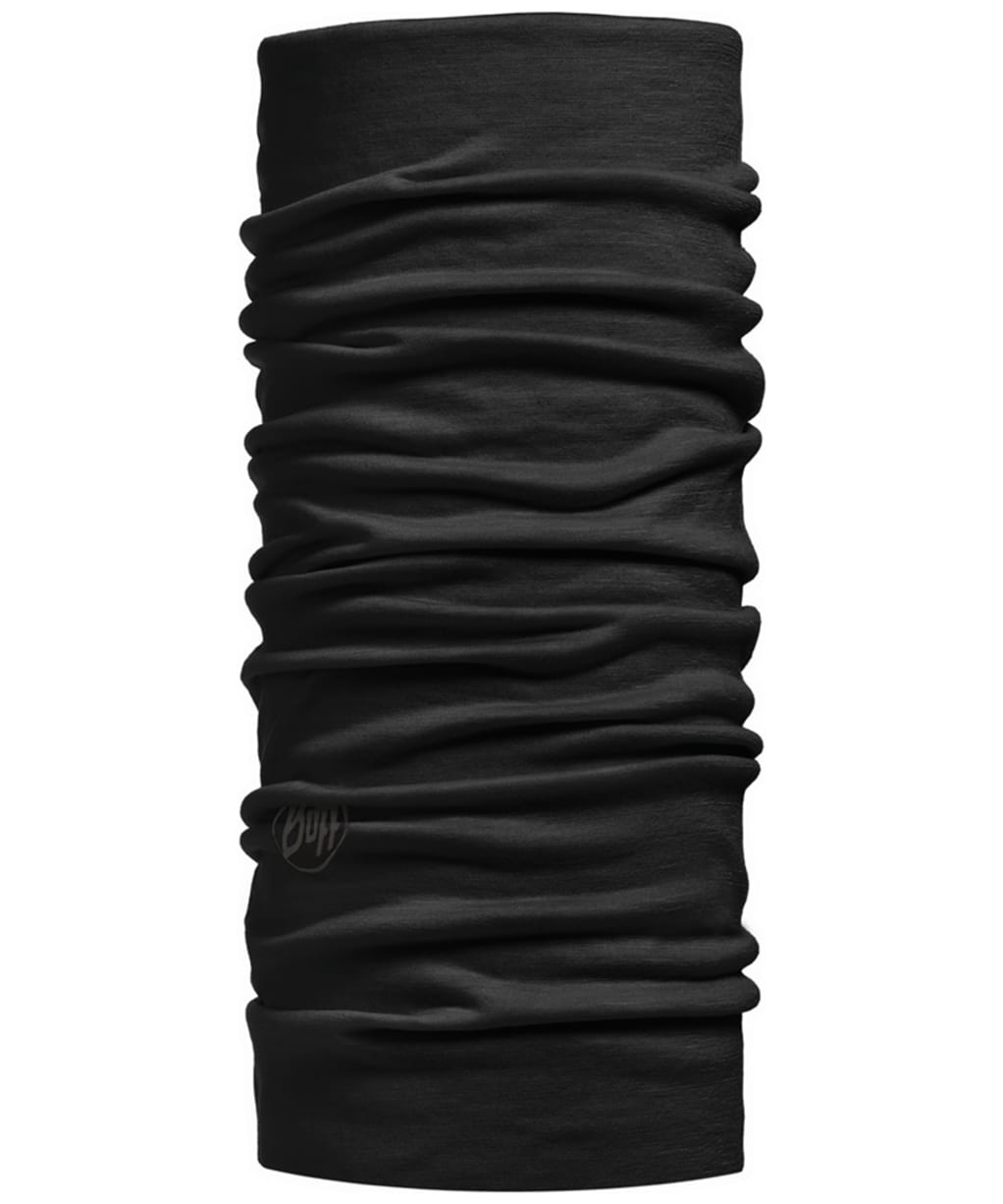 Buff Merino Lightweight Necktube - Black