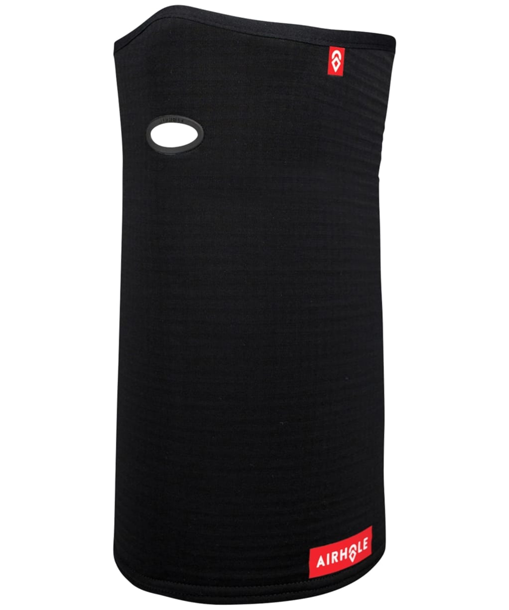 Airhole Airtube Ergo Waffle Fleece Facemask - Black