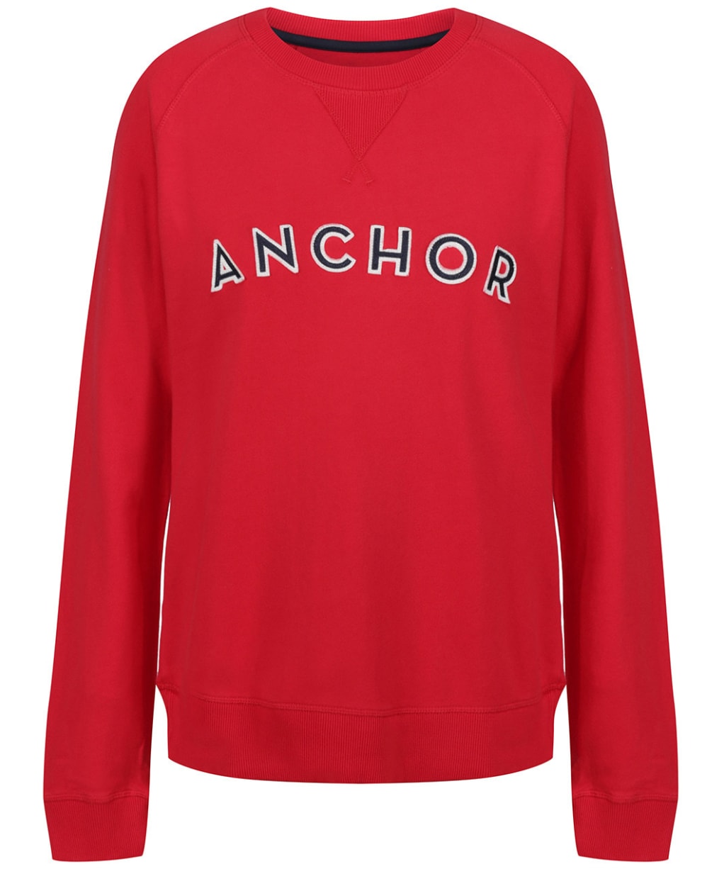 Women’s Crew Clothing Anchor Graphic Sweater - Red
