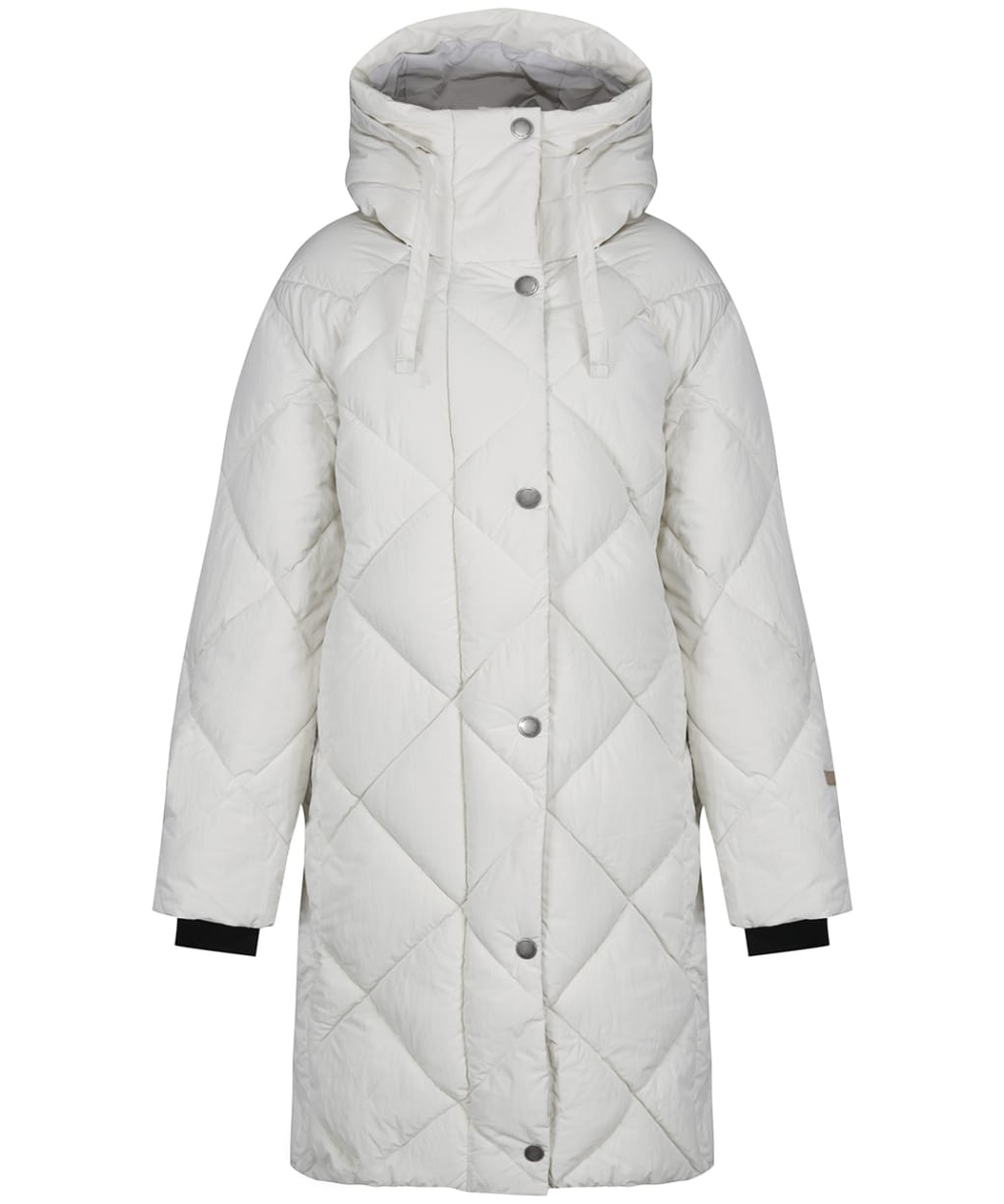 Women’s Didriksons Torun Quilted Parka - Off White
