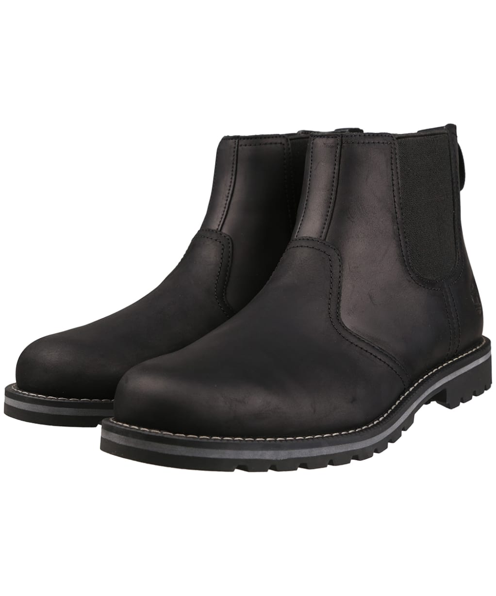 Men’s Timberland Larchmont II Chelsea Boots - Black Fullgrain