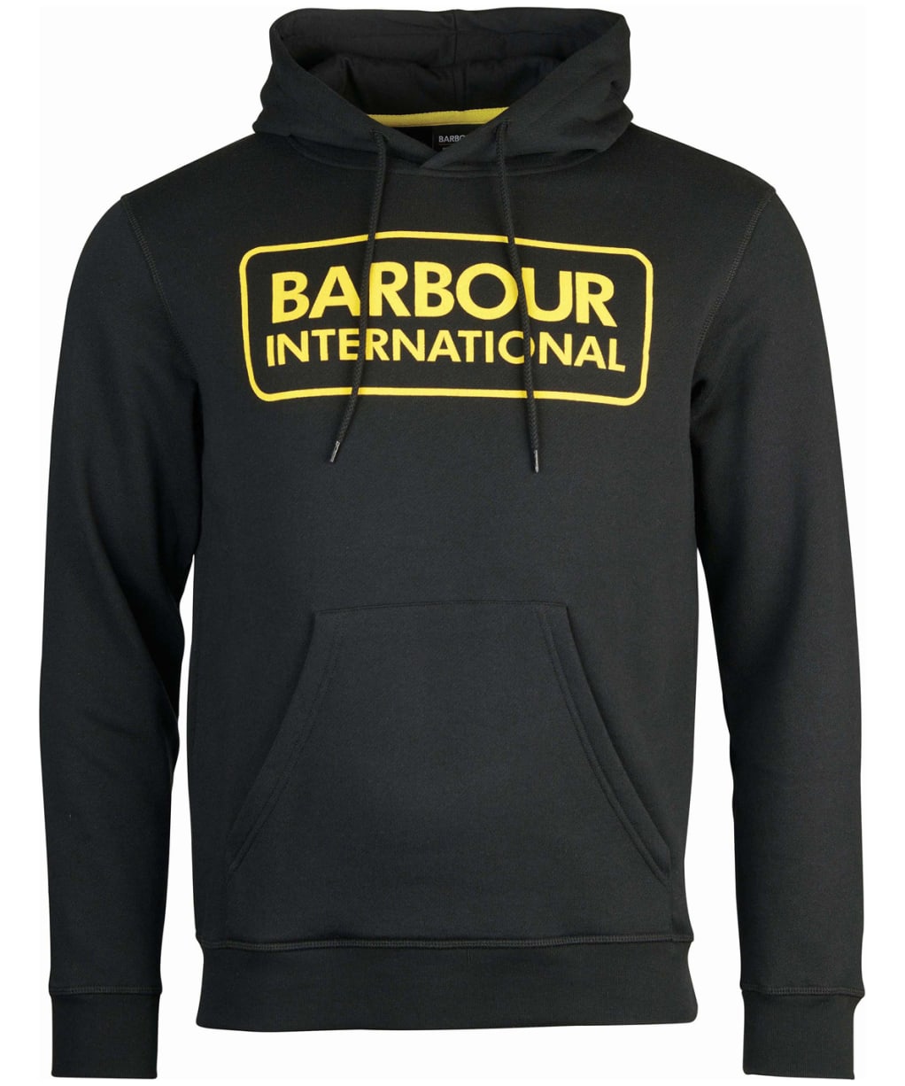 Barbour International Pop Over Hoodie - Black