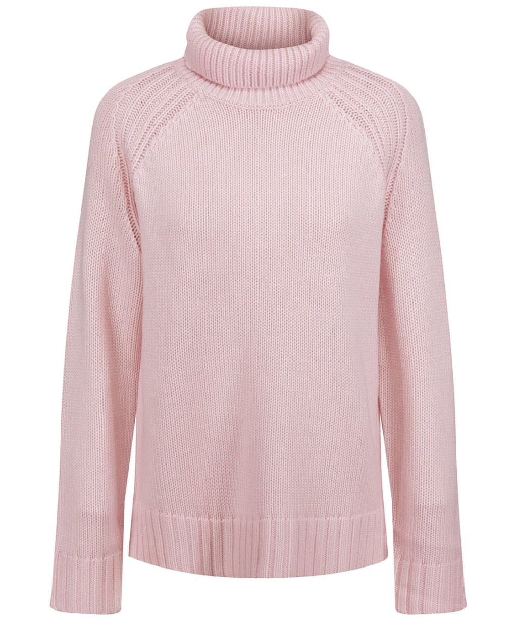 Women’s Schoffel Merino Cosy Roll Neck Jumper - Blush