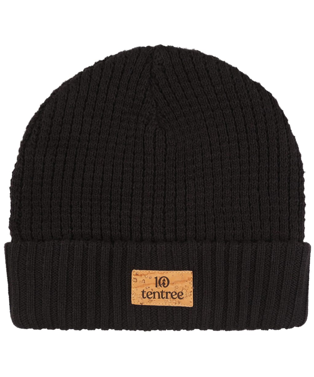 Tentree Patch Beanie - Meteorite Black
