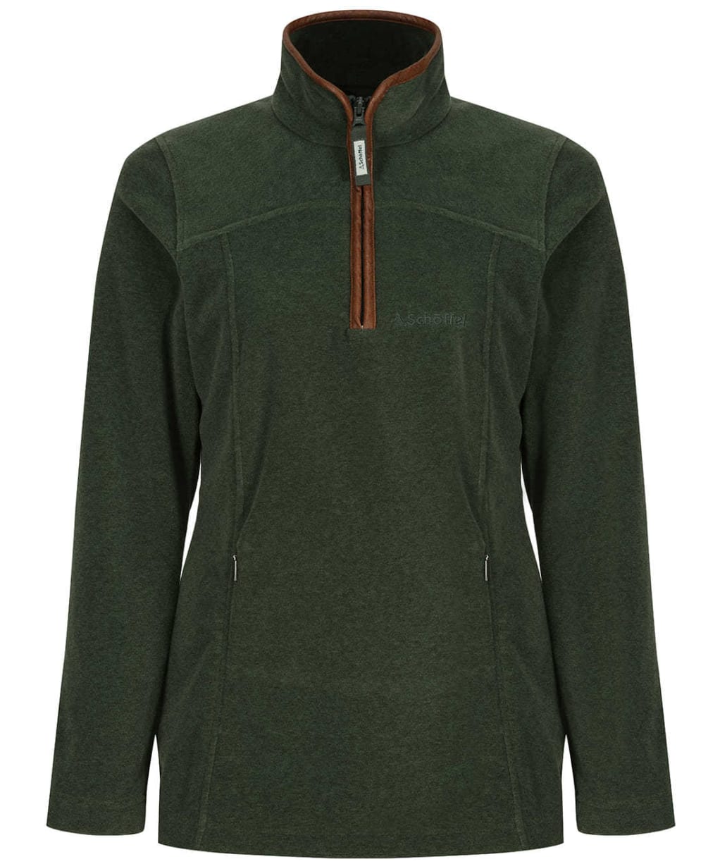 Women's Schoffel Tilton 1/4 Zip Fleece - Cedar Green