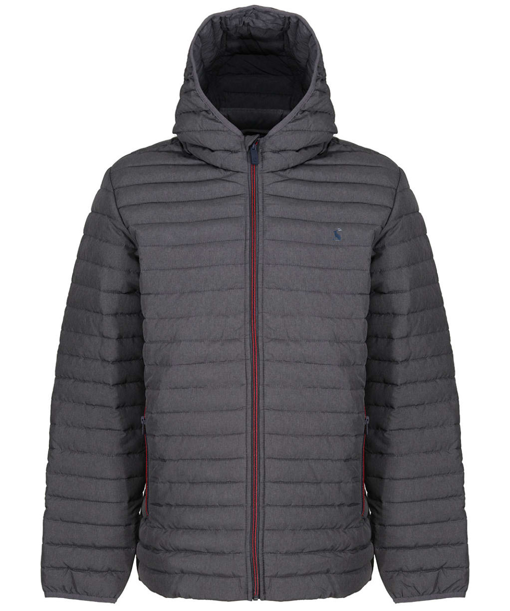 Men’s Joules Snug Quilted Jacket - Grey Marl