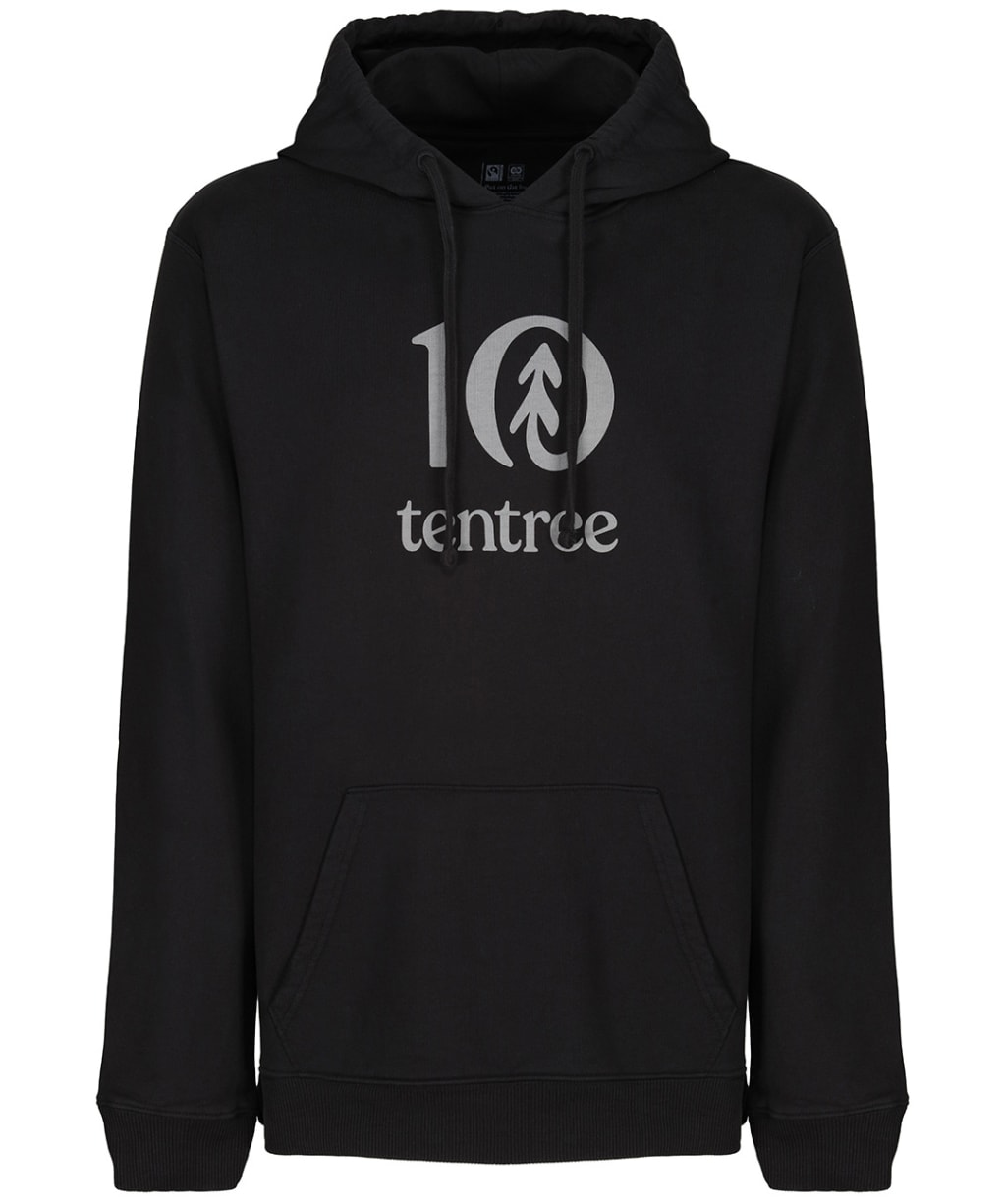 Tentree Logo Hoodie - Meteorite Black