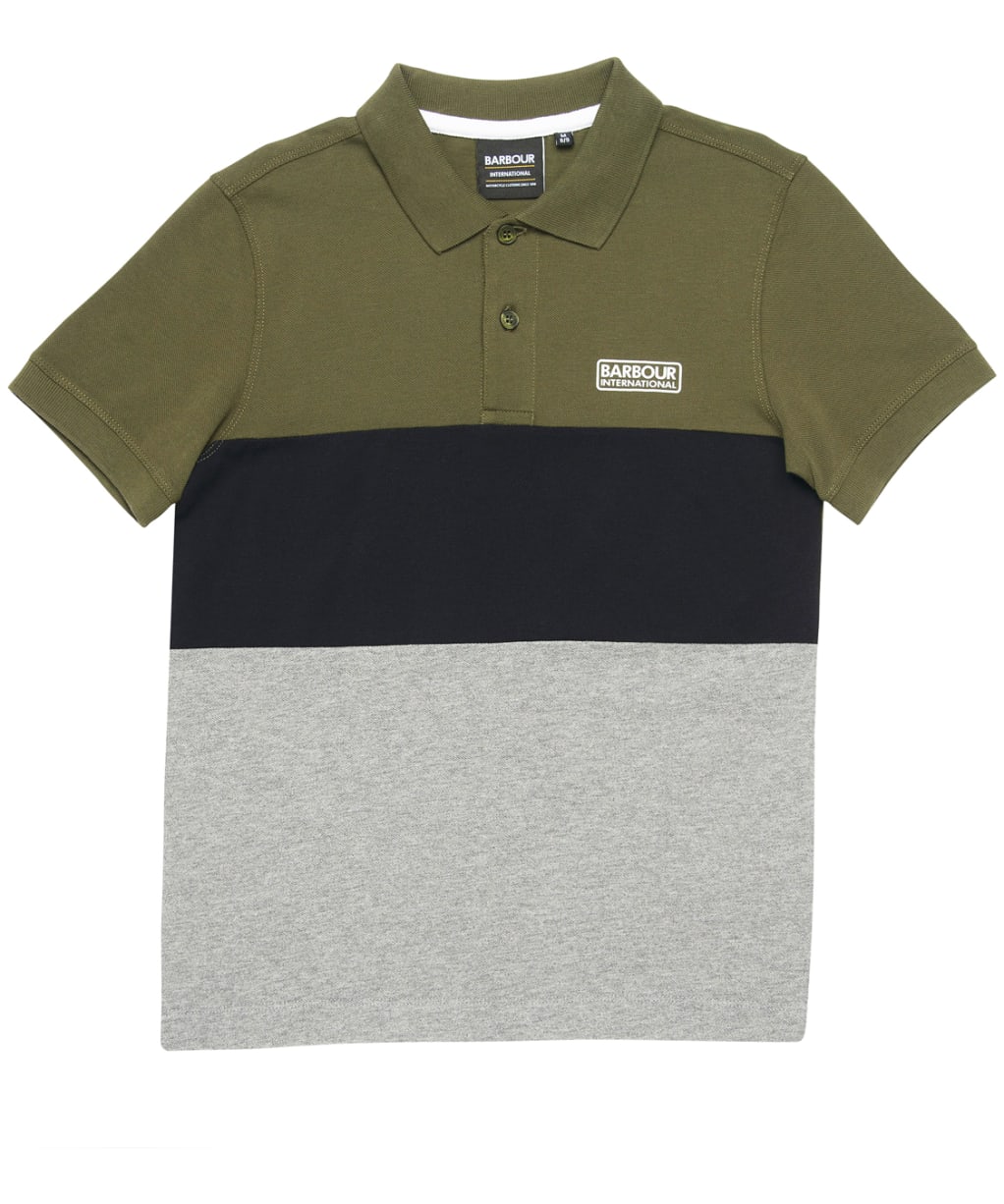 Boy's Barbour International Boys Camden Polo - Cargo