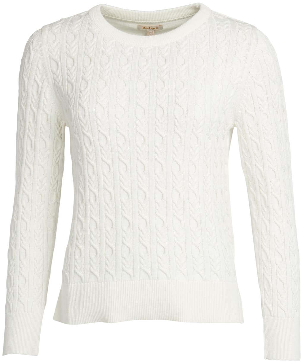 Women's Barbour Hampton Knit Sweater - New Off White