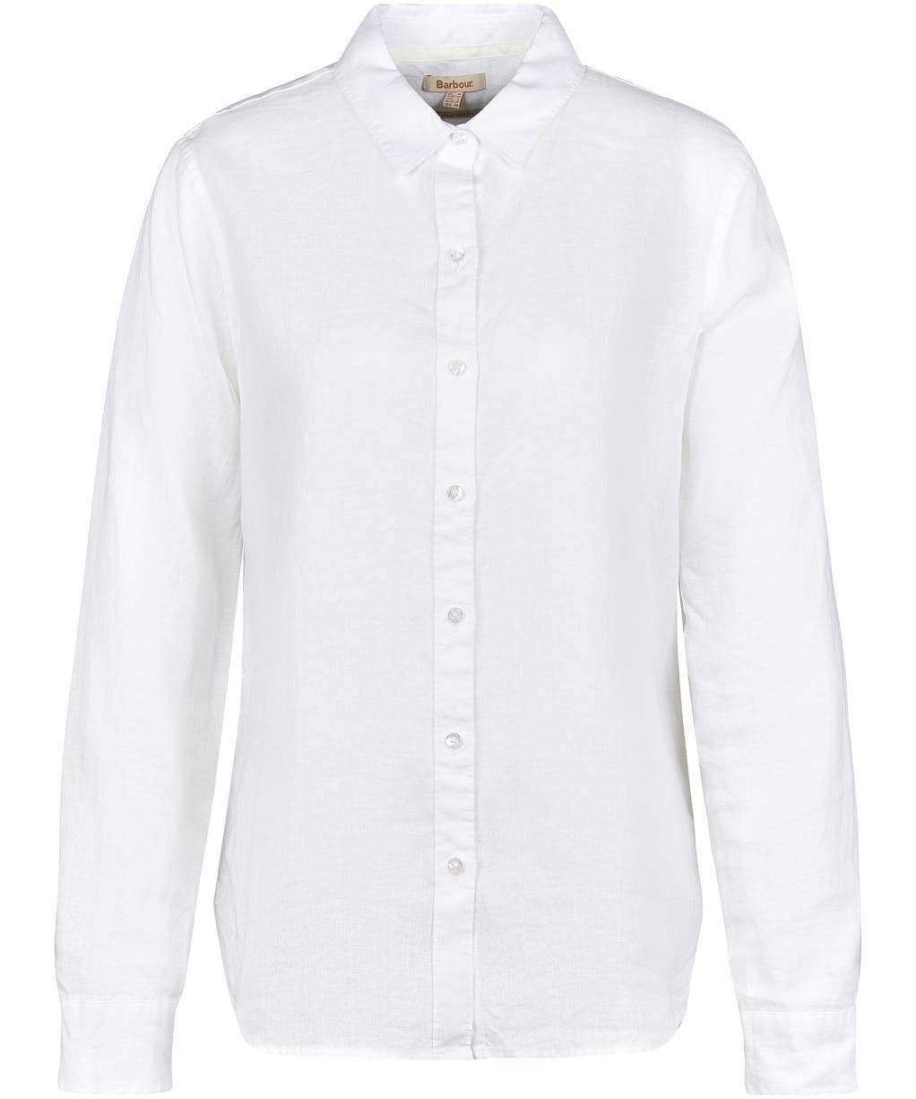 Women's Barbour Marine Shirt - White