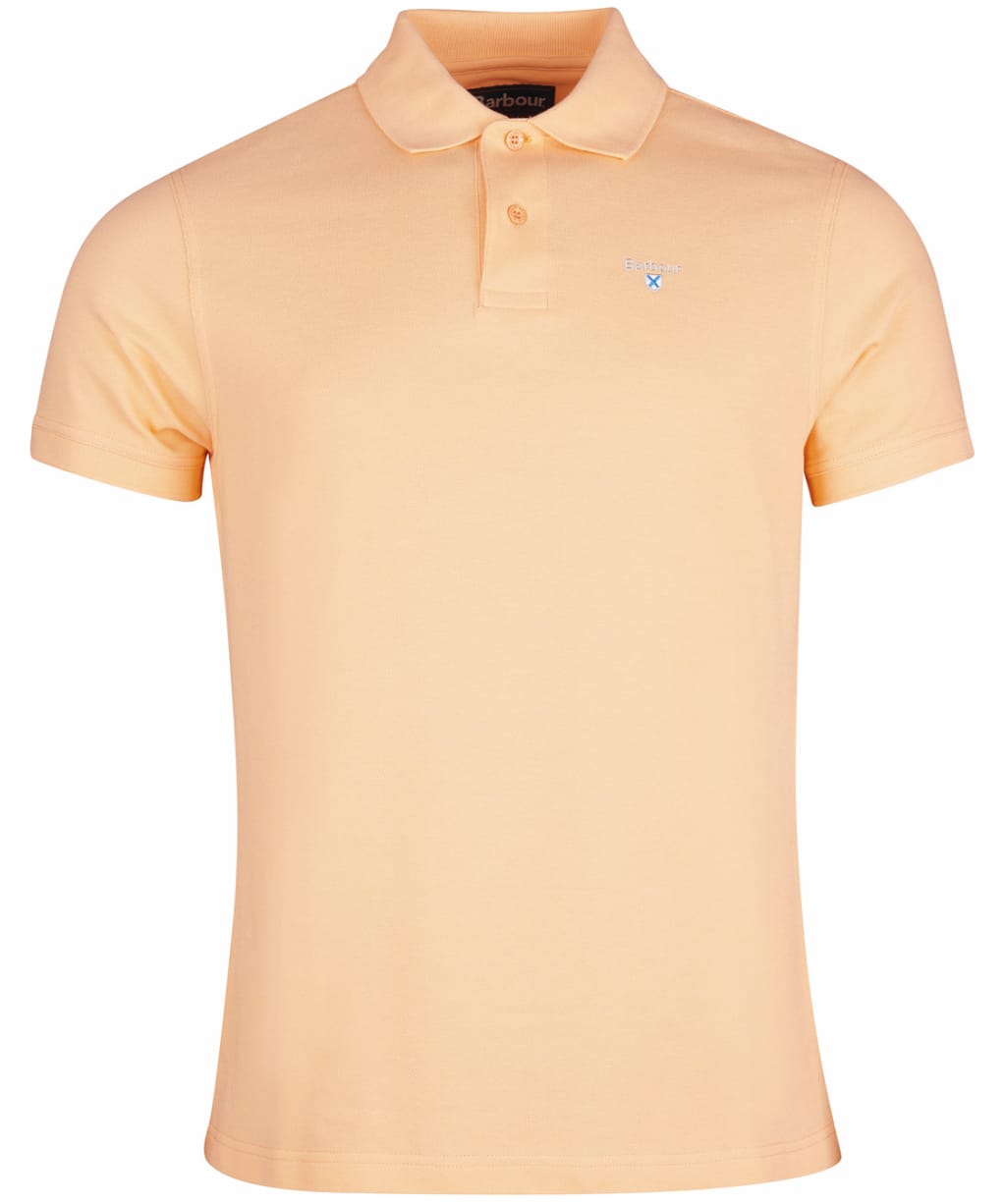 Men's Barbour Sports Polo 215G - CORAL SANDS