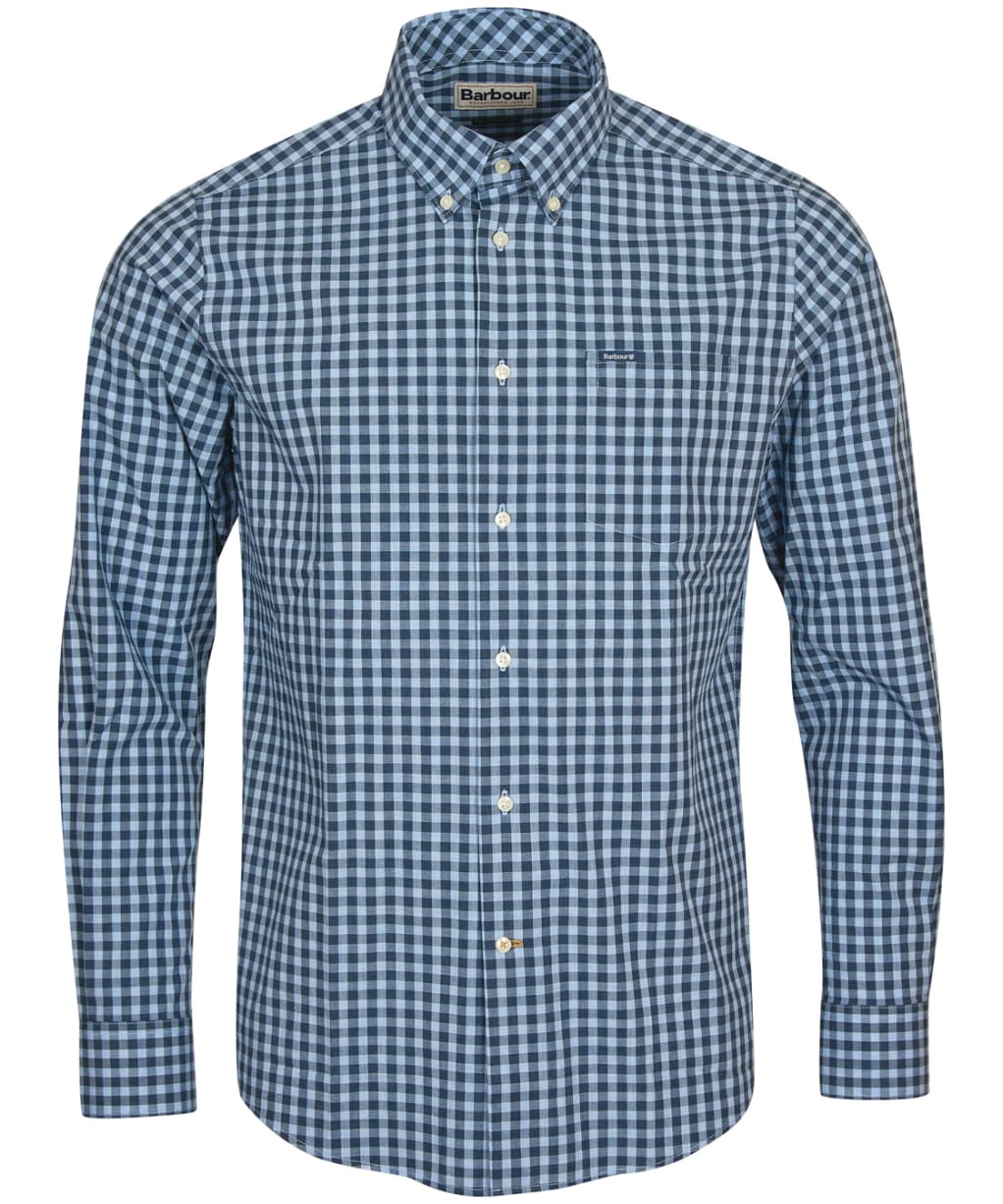 Men's Barbour Merryton Tailored Shirt - Blue