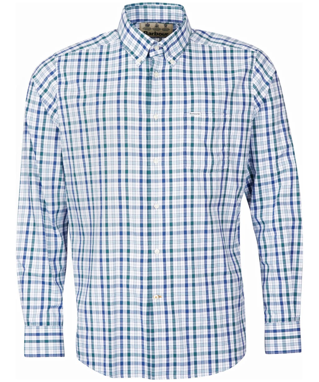 Men's Barbour Hallhill Performance Shirt - Green