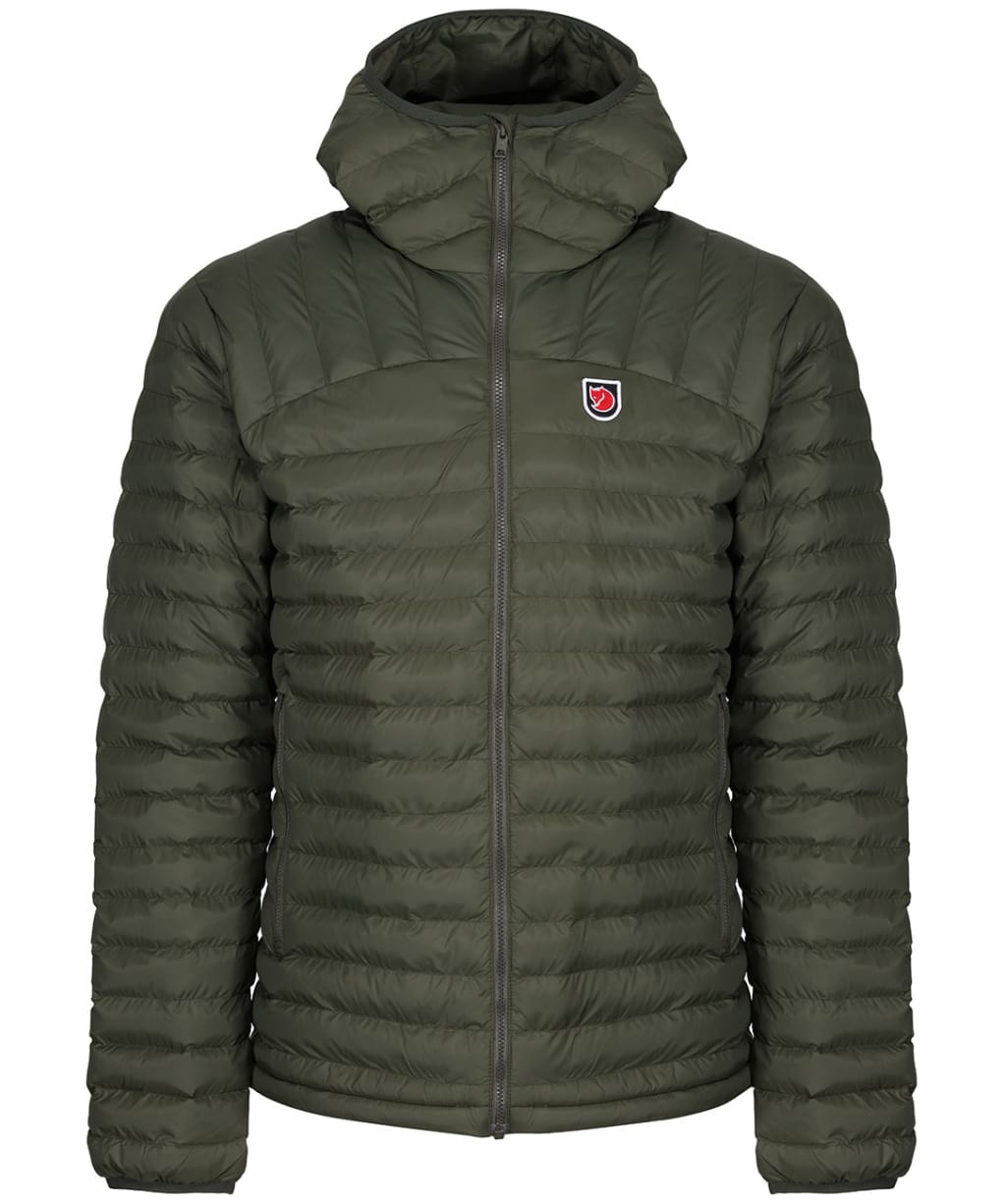 Men’s Fjallraven Packable Expedition Latt Hoodie - Deep Forest
