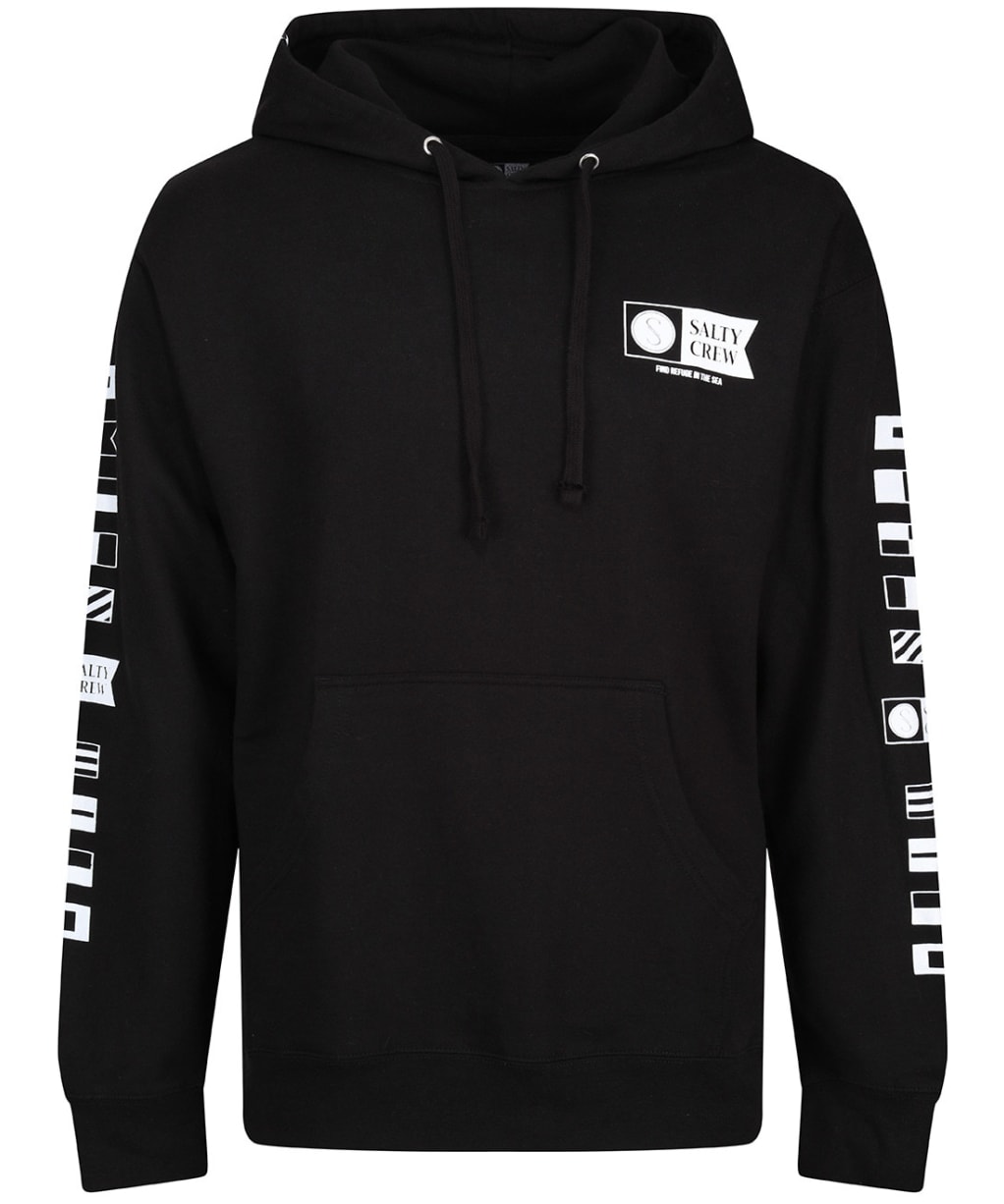 Men’s Salty Crew Alpha Fleece Hoodie - Black