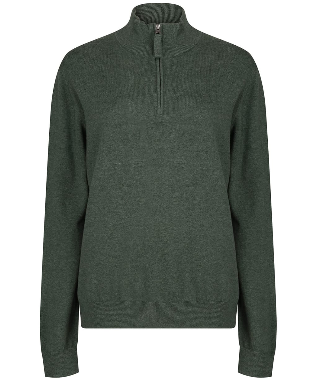Women’s Schoffel Polperro Pima ¼ Zip - Country Green