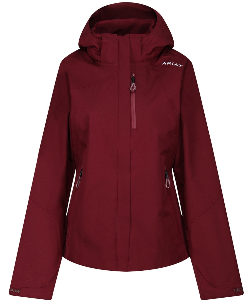 Women’s Ariat Coastal Waterproof Jacket - Zinfandel