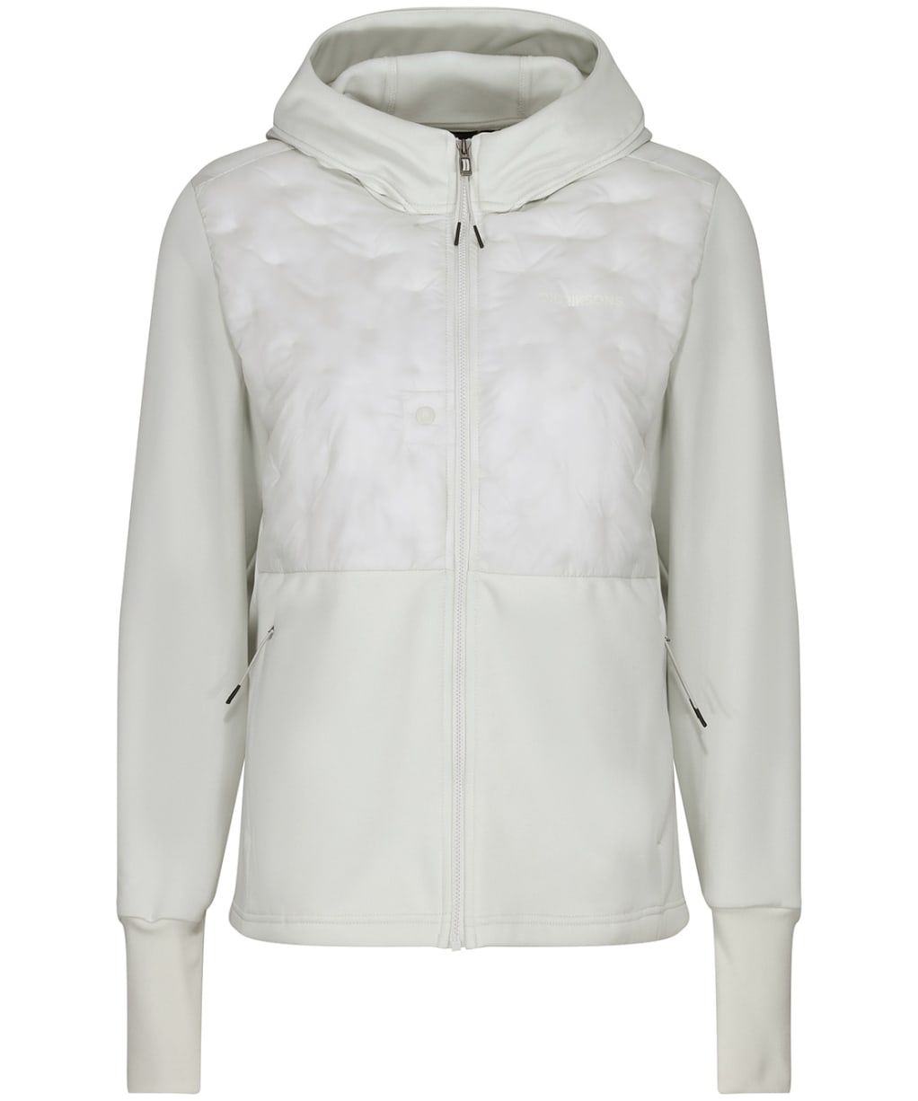 Women’s Didriksons Valda Full Zip Jacket - Silver White