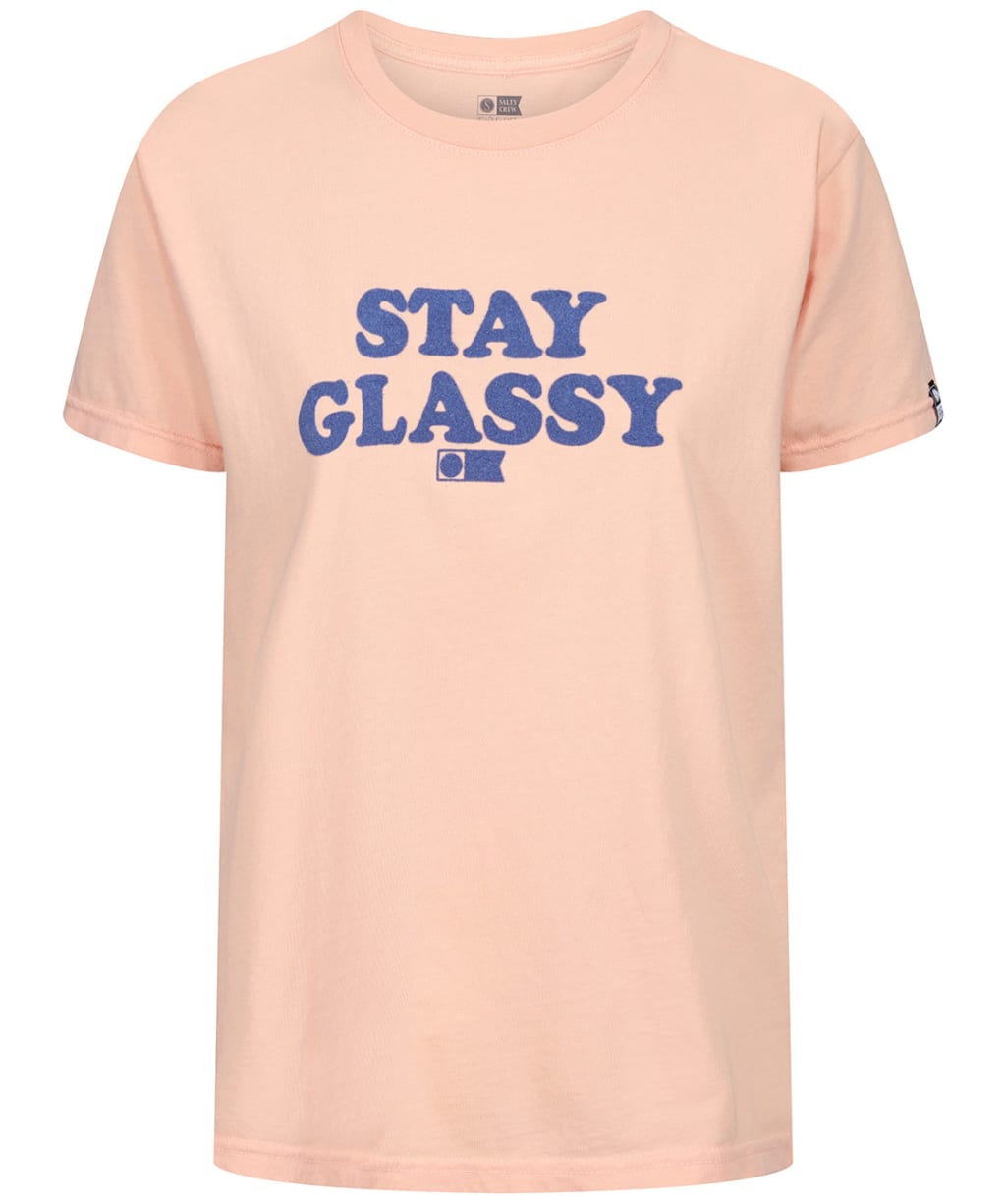 Women’s Salty Crew Stay Glassy Boyfriend Tee - Peached