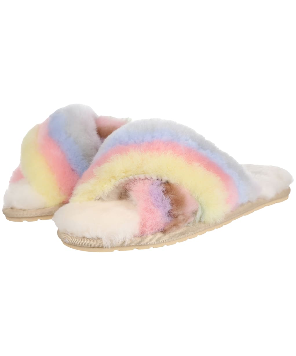 Women’s EMU Mayberry Rainbow Slippers - PASTEL