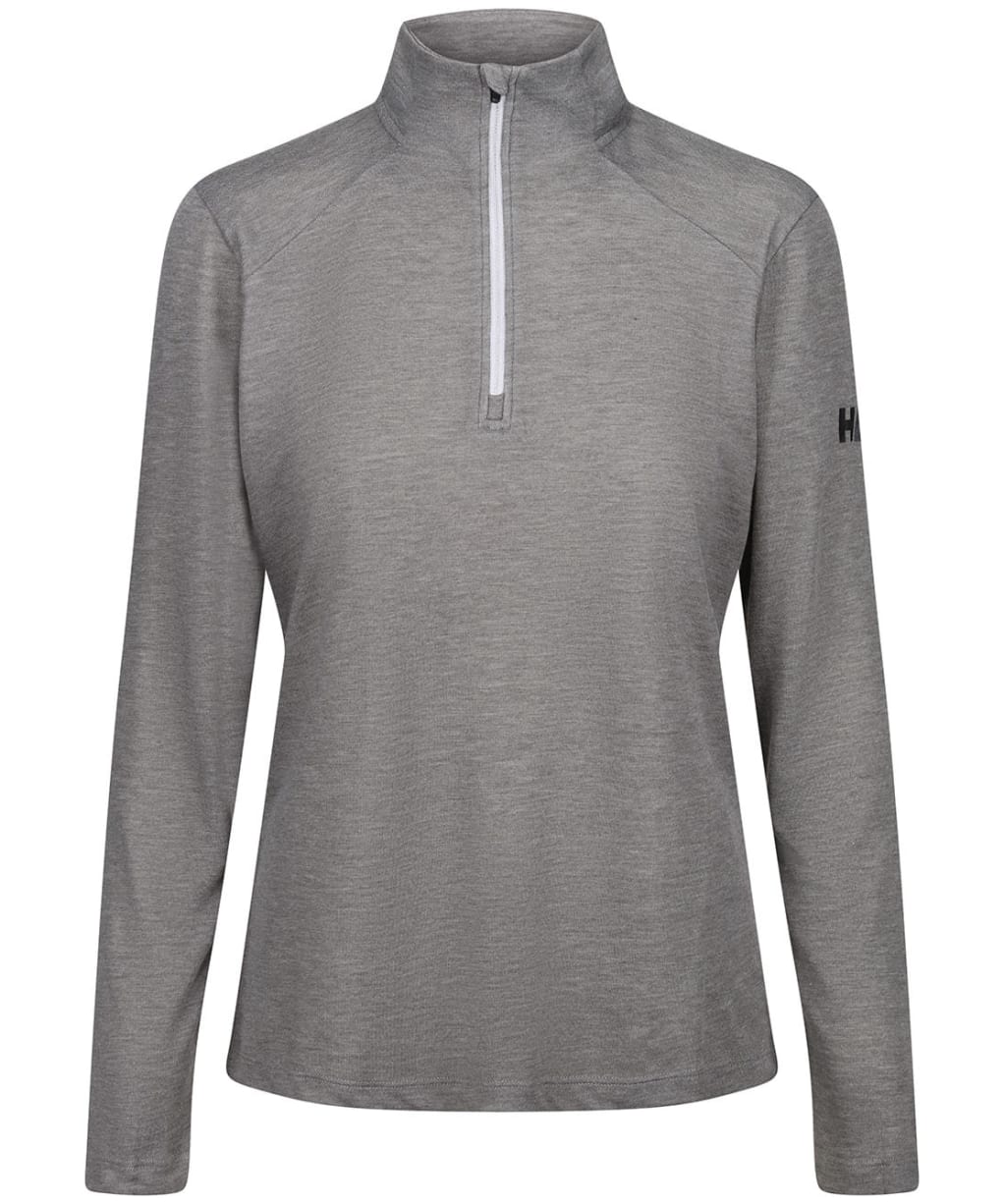 Women’s Helly Hansen Inshore Zip Pullover - Grey Melange