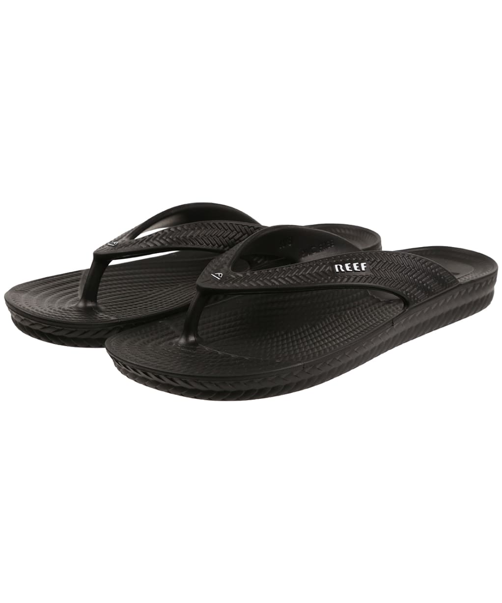 Women's Reef Water Court Flip Flops - Black