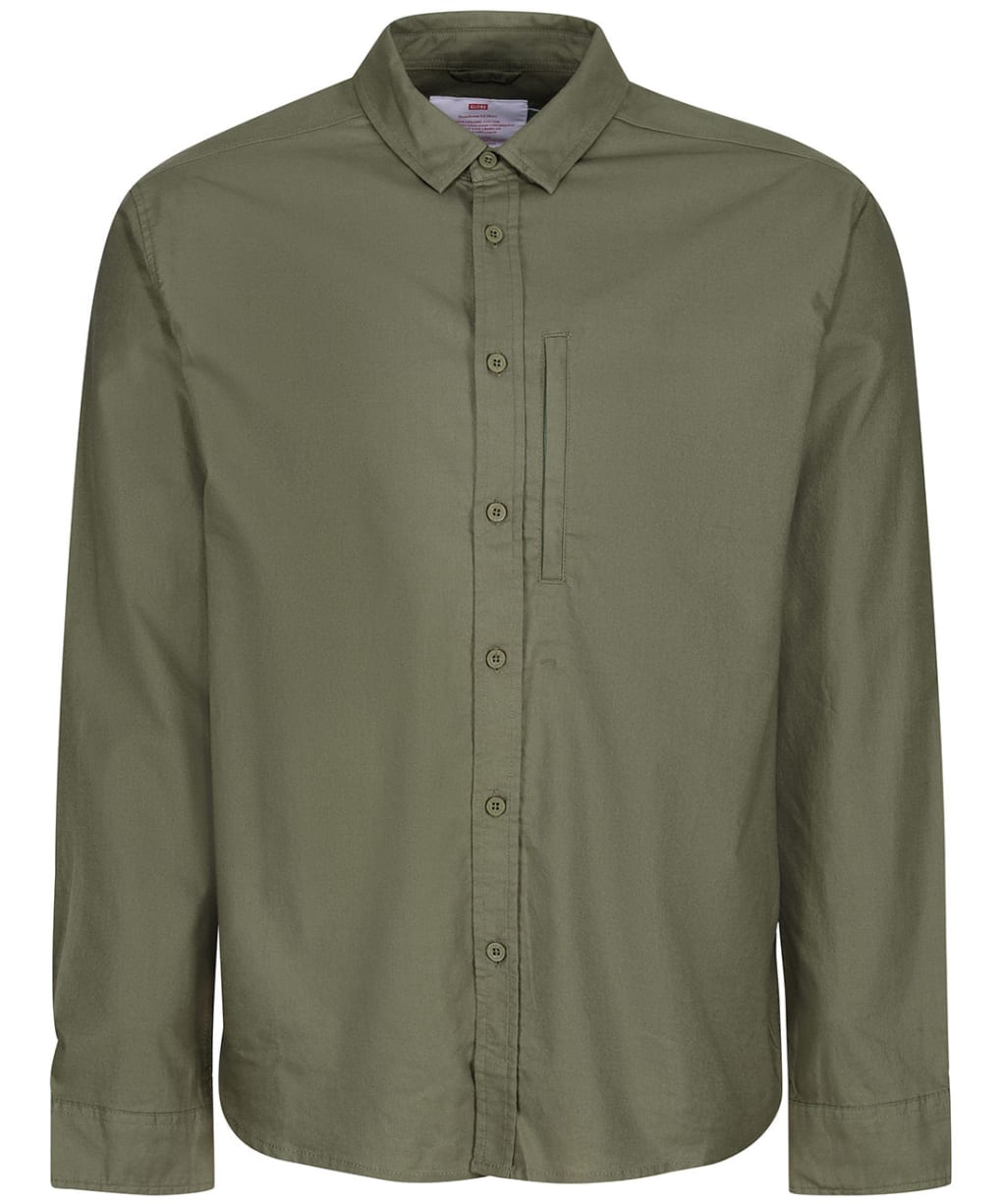 Men’s Globe Foundation L/S Shirt - Olive