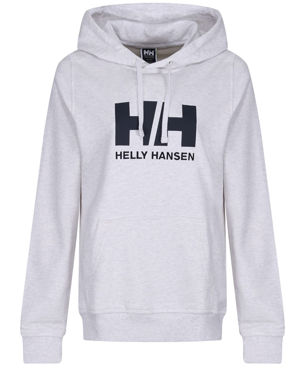 Women’s Helly Hansen Logo Hoodie - Nimbus Cloud Melange
