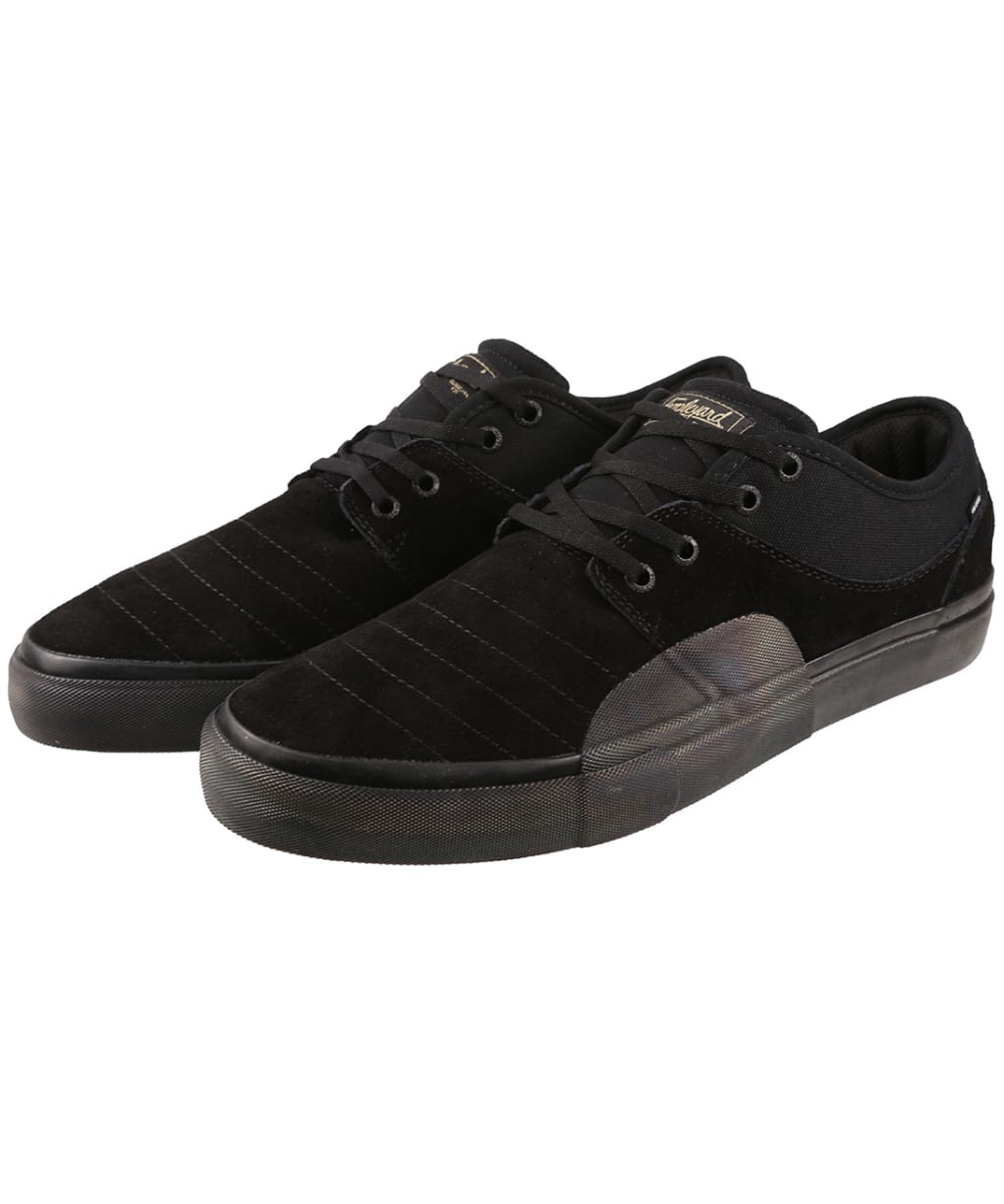 Men’s Globe Mahalo Plus Skate Shoes - Black / Black Wrap