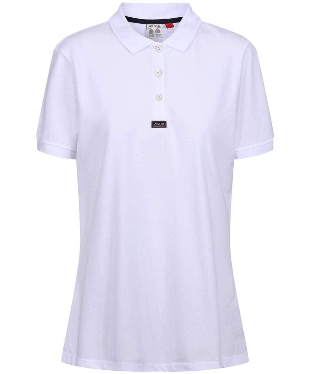Women’s Musto Essential Pique Polo - White