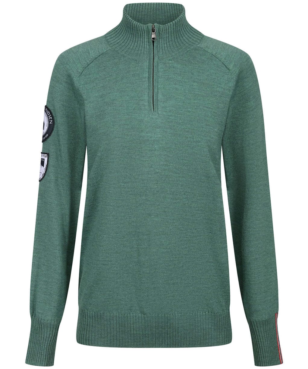 Women’s Amundsen Peak Half Zip Sweater - Pale Green