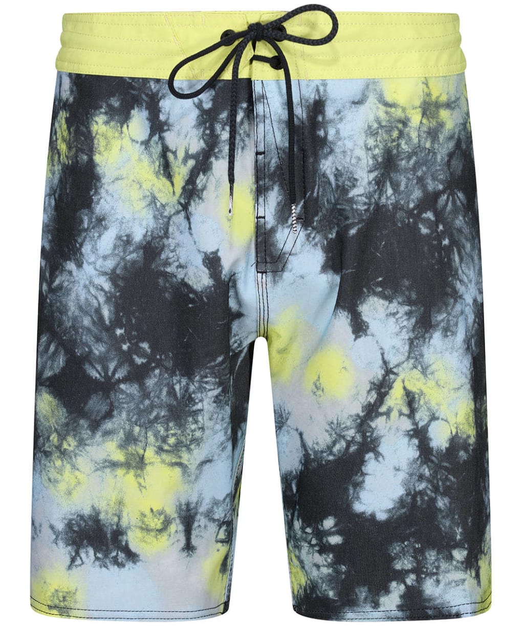 Men’s Volcom Saturate Stoney 19” Boardshorts - Lime Tie Dye