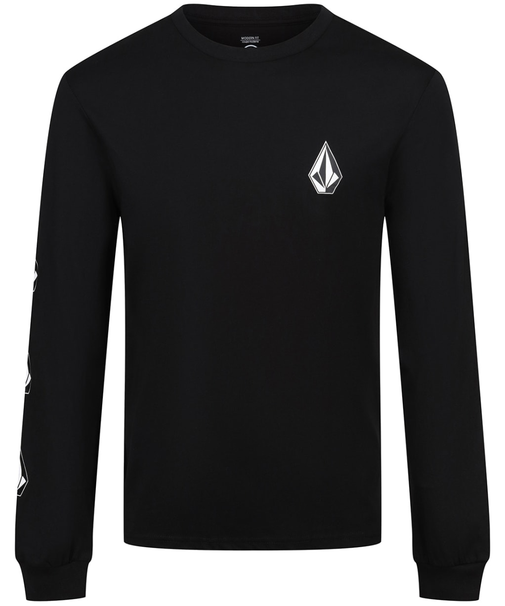 Men’s Volcom Iconic Stone Basic L/S Tee - Black