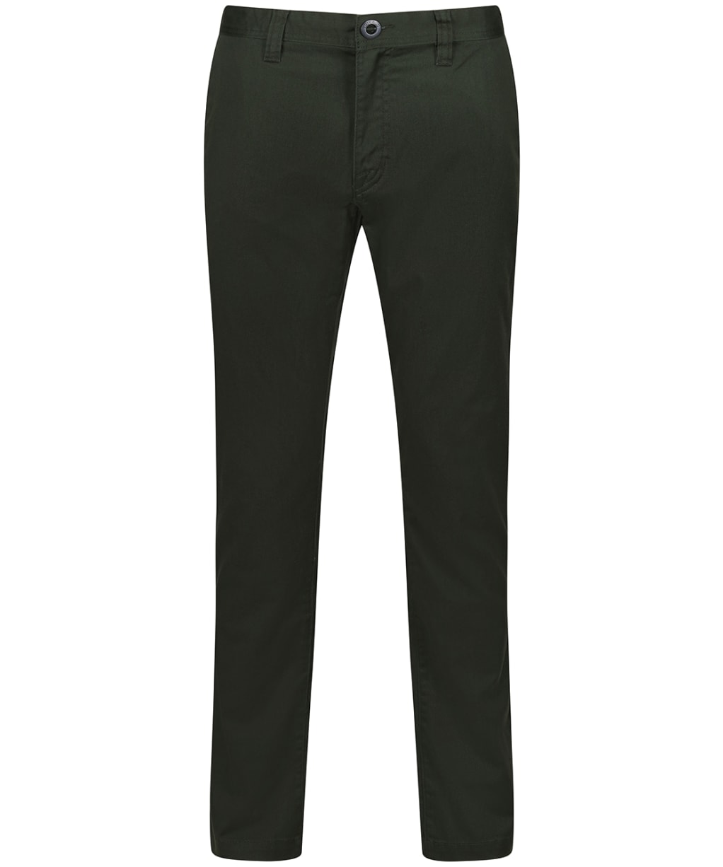 Men’s Volcom Frickin Modern Stretch Trousers - Duffle Green