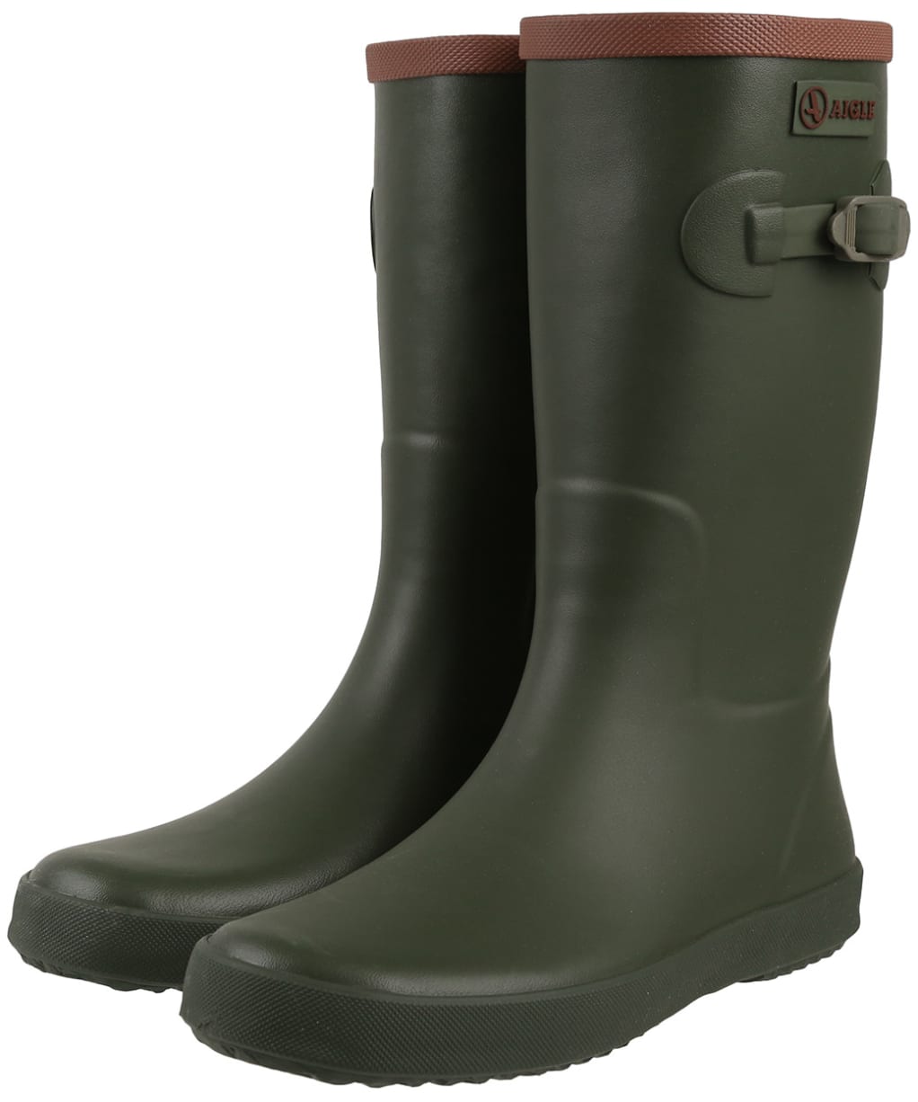 Children's Aigle Perdrix Wellies - Khaki