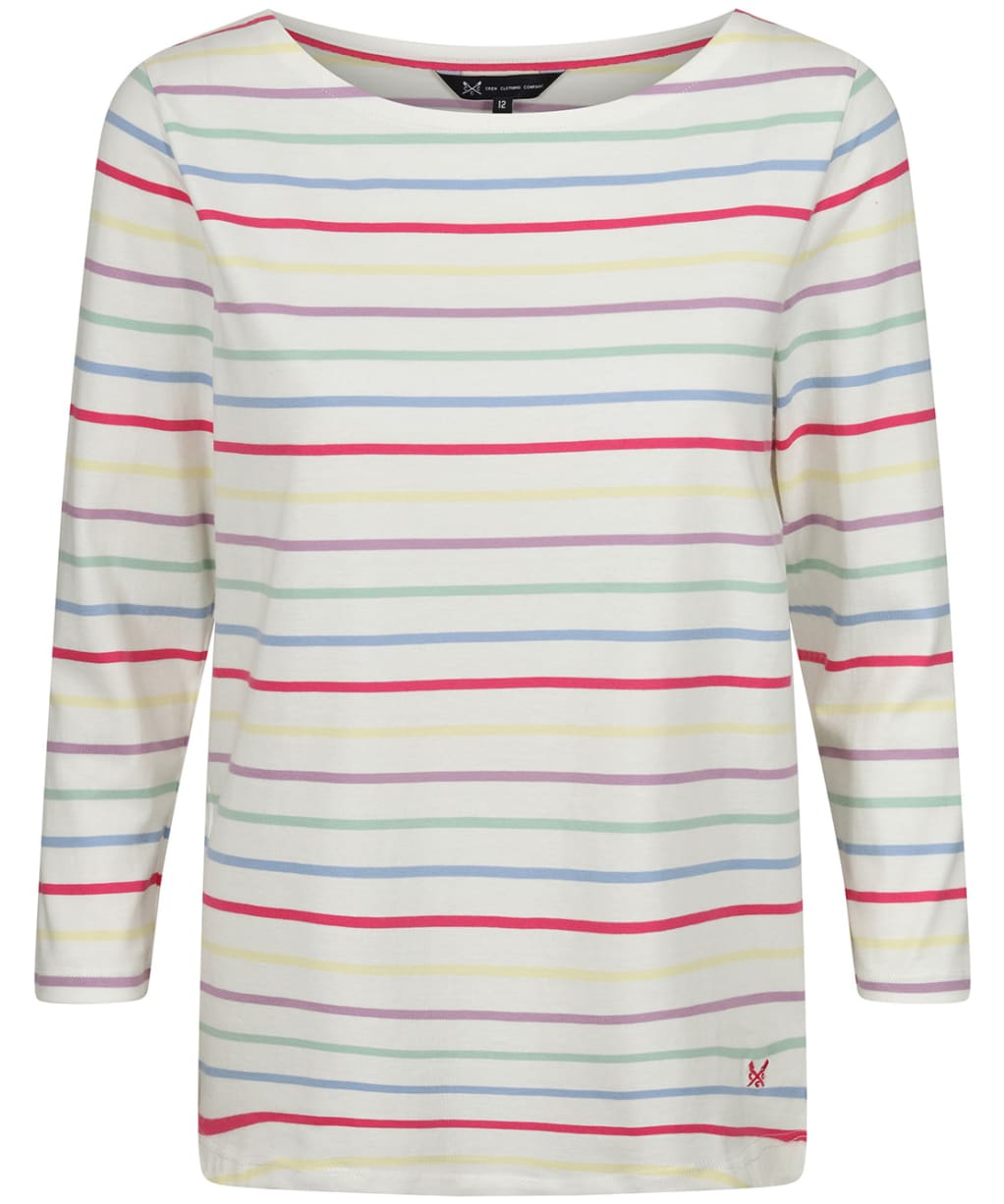 Women’s Crew Clothing Essential Breton Top - Multi Stripe