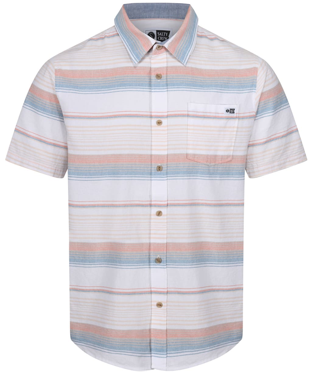 Men’s Salty Crew Mainland S/S Woven Shirt - White