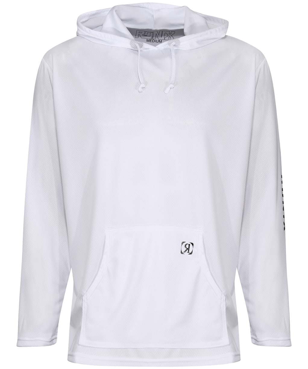 Ronix UV Shade Wick Dry Hoodie - White