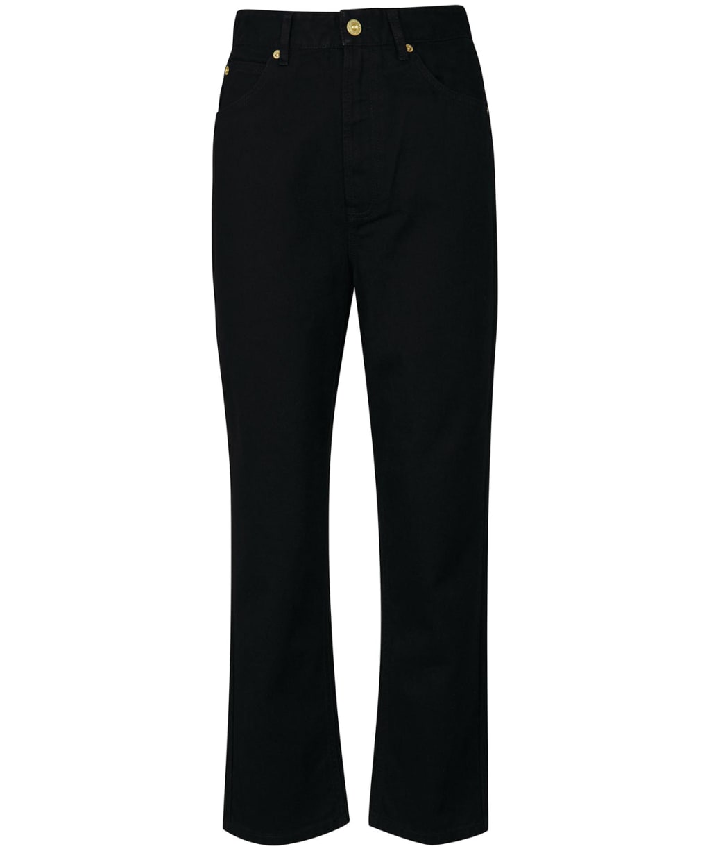 Women's Barbour International Garcia High Rise Jean - Black